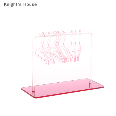 Knights House ที่ตั้งโชว์ต่างหูที่แขวนเสื้อโค้ทแบบมีที่แขวนสร้อยคอสไตล์เครื่องประดับกล่องเก็บของเป็นของขวัญสำหรับเด็กผู้หญิงผู้หญิงของตกแต่งโต๊ะ