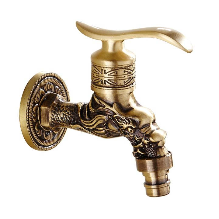 decorative-brass-outdoor-faucet-garden-bibcock-tap-antique-retro-bathroom-washing-machine-faucet-balcony-antique-mop-taps-luxury