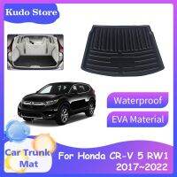 แผ่นรองท้ายรถสำหรับ RW8 RW1ฮอนด้า CR-V 5 CRV RT5 RT6 RT1 RY2 2017 ~ 2022กระเป๋ากันน้ำพรมซับในกระเป๋าอุปกรณ์เสริม