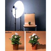 Photography Soft Umbrella Lighting Kits Studio Lights ร่มกรองแสง ขนาดศูนย์กลาง 84cm สำหรับไฟสตูดิโอ ให้แสงนุ่มทั่วบริเวณ ร่มทะลุสีขาว ร่มคุณภา