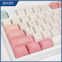 ~ 137 คีย์ Rouge keycaps XDA Profile พระอาทิตย์ตกดินไล่โทนสี PBT Dye Sub แป้นพิมพ์เครื่องกล Keycap Set