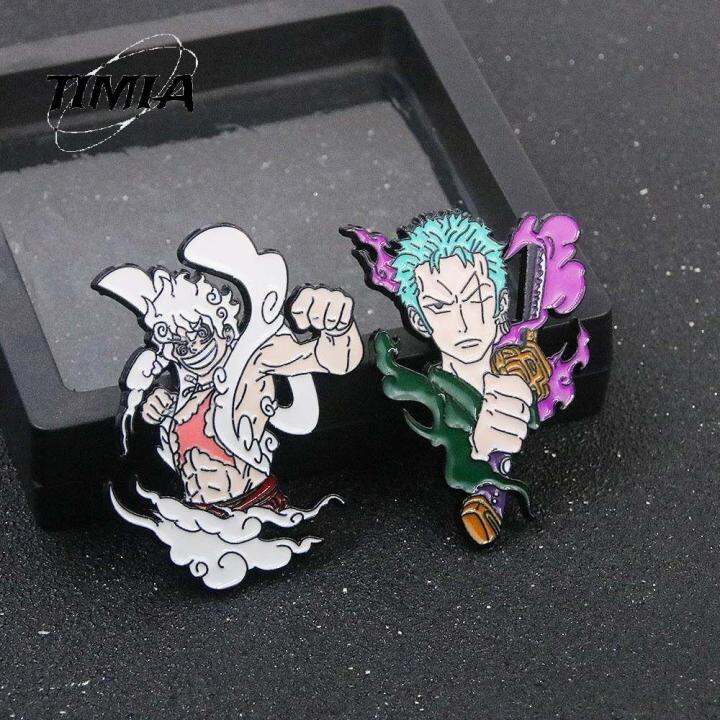 TIMIA Alloy Fashion Monkey D Luffy Thousand Sunny Roronoa Zoro Jewelry