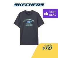 Skechers สเก็ตเชอร์ส เสื้อยืดแขนสั้น ยูนิเซ็กส์ Logo Play Collection Short Sleeve Tee - L223U091