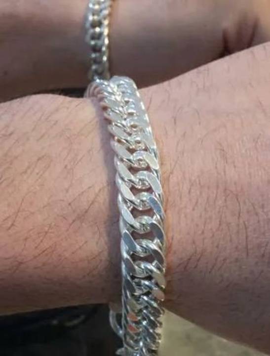 Real Gold Double Cuban Link Bracelet for Sale in Chicago IL  OfferUp