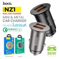 หัวชาร์จในรถยนต์ Hoco  NZ1 PD30W + QC3.0 หัวชาร์จ หัวชาร์จในรถยนต์ ที่ชาร์จในรถยนต์ ชาร์จเร็ว ของแท้100% Qcom