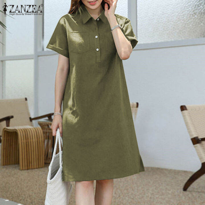 Short sleeve travel clearance dress