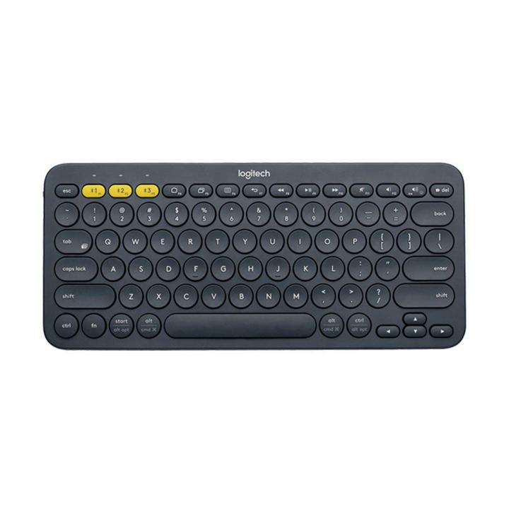 keyboard-คีย์บอร์ดบลูทูธ-logitech-k380-black-bluetooth-multi-device