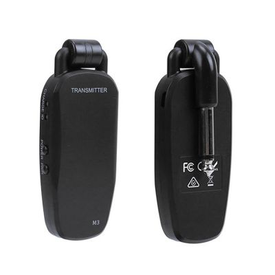 Professional Wireless Guitar Bass Transmitter Receiver System Rechargeable Portable Audio Transmitter for Electric Guitar Bass Guitar Bass Accessories