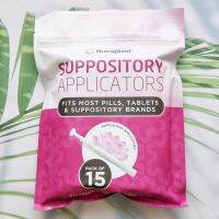 แอปพลิเคเตอร์ อุปกรณ์ช่วยสอด ผลิตภัณฑ์สำหรับช่องคลอด Suppository Applicators Pack of 15 or 30 (NutraBlast®)