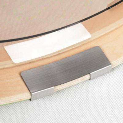 ‘【；】 Bass Drum Hoops Protector Stainless Steel Drum Hoop Guard Drum Edges Protection Supplies Parts For Bass Drum 10Cm X 3Cm X 1.3Cm