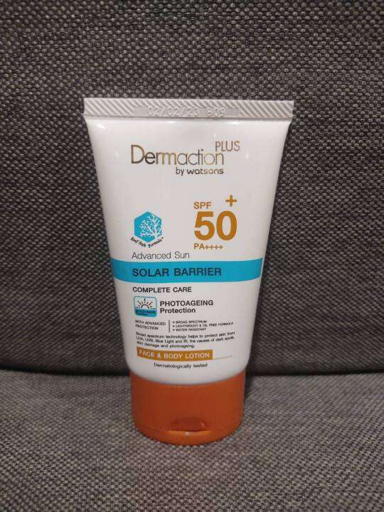 [30ml] DERMACTION PLUS BY WATSONS Solar Barrier sunscreen Face and Body