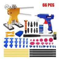 66Pcs Auto Body Dent Repair Kit Dent Puller Hail Pit Repair Leveling Pen Free Sheet Metal Removal Puller