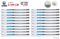 IWACHI หลอดไฟ LED T8 18W Daylight (20 หลอด)