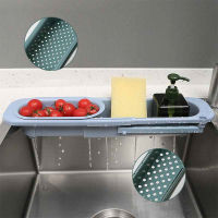 escopic Sink Rack Soap Sponge Holder Kitchen Sinks Organizer Adjustable Sinks Drainer Rack Storage Basket Kitchen Accessories