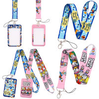 YQ198 Mickey Donald Daisy Duck Lanyard Animals Neck Strap Phone Cord for Keys ID Card Sleeve Badge Holder Hang Rope Accessories