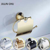 Black Toilet Paper Holder Gold Bronze White Chrome Retro ss Bathroom WC Tissue Paper Towel Holder Antique Toilet Roll Shelf