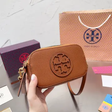 TORY BURCH: handbag for women - Brown  Tory Burch handbag 137312 online at