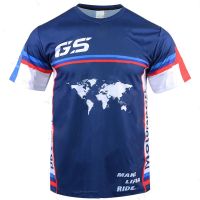 Mens2021 R1250GS Motorcycle ADVENTURE Motos Locomotive Riding Quick Dry Short Sleeve For BMW Motorrad Motocross Summer T-shirt