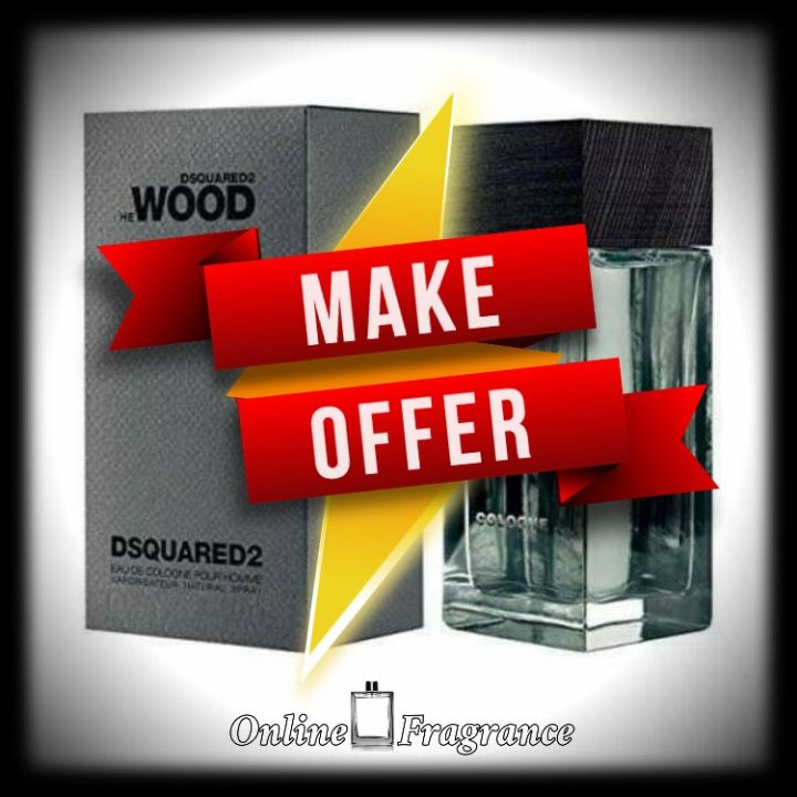 DSQUARED2 He Wood EDC Cologne (Minyak Wangi, 香水) for Men by