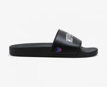 Mens black sale champion slides