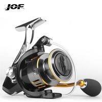 JOF ทั้งหมดรอกตกปลาโลหะ GW1000-7000 5.2:1 8กก. ที่บดเกลือลากสูงสุดสำหรับคาร์พเบสสแตนเลสรอกตกปลา