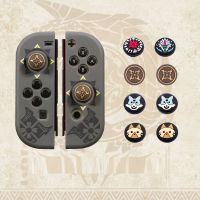 Thumb Stick Grip Cap Joystick Protective Cover For Monster Hunter RISE Switch Oled Joy-Con Controller NS Lite Thumbstick Case Controllers