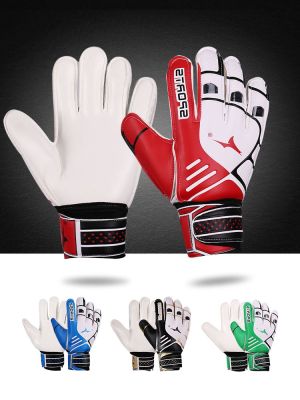 ✗ Soccer goalkeeper gloves for children adults teenagers primary school students professional finger protection non-slip training goalkeeper gloves male
