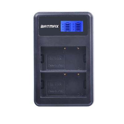 เครื่องชาร์จ USB สำหรับ LCD แบบคู่แบตเตอรี่ DMW-BLF19E DMW-BLF19 BLF19E BLF19GK BLF19PP DMC-GH3 GH3A GH3AGK GH3GK GH3H GH3HGK GH3K GH4 GH4G Yuebian