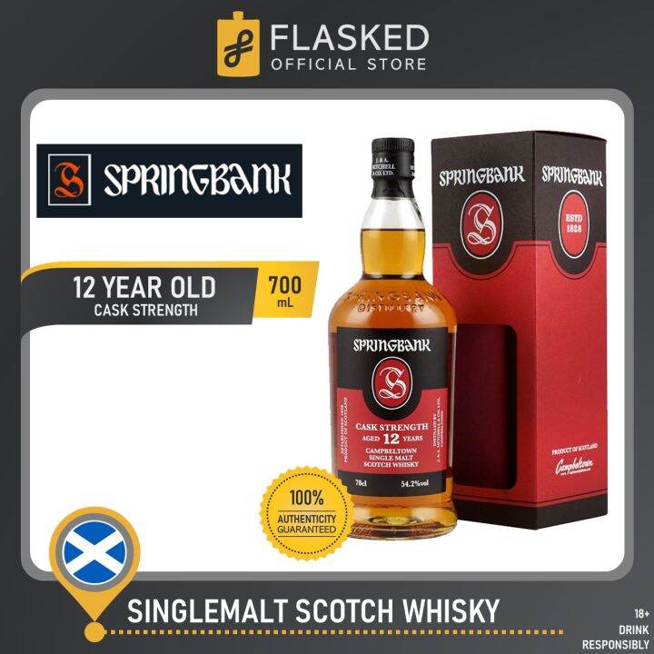 Springbank 12 Cask Strength 700mL Lazada PH