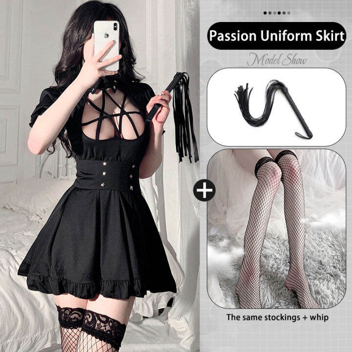 y-lingerie-for-women-cosplay-costume-maid-dress-uniform-temptation-suit-role-play-lace-lolita-outfit-housemaid-maid