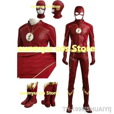 SHUAIYI O Flash 4 Cosplay Traje Barry Allen Bodysuits ฮาโลวีน ความเป็นส่วนตัว