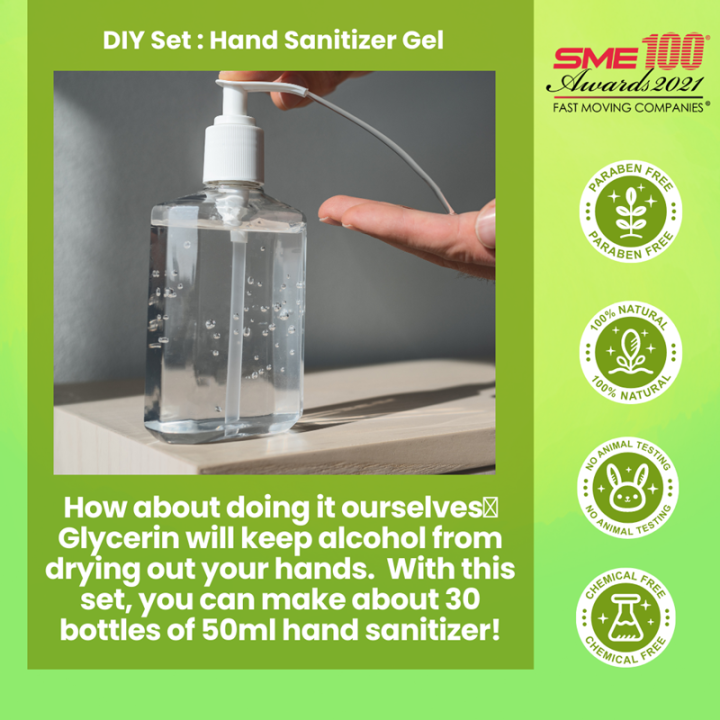 DIY SET Germ Protection Hand Sanitizer Lazada