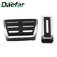 Daefar Stainless Steel Car Pedals Gas Brake Clutch Pedal Protection Cover for Volkswagen VW Multivan T5 T6 Caravelle T6 Parts