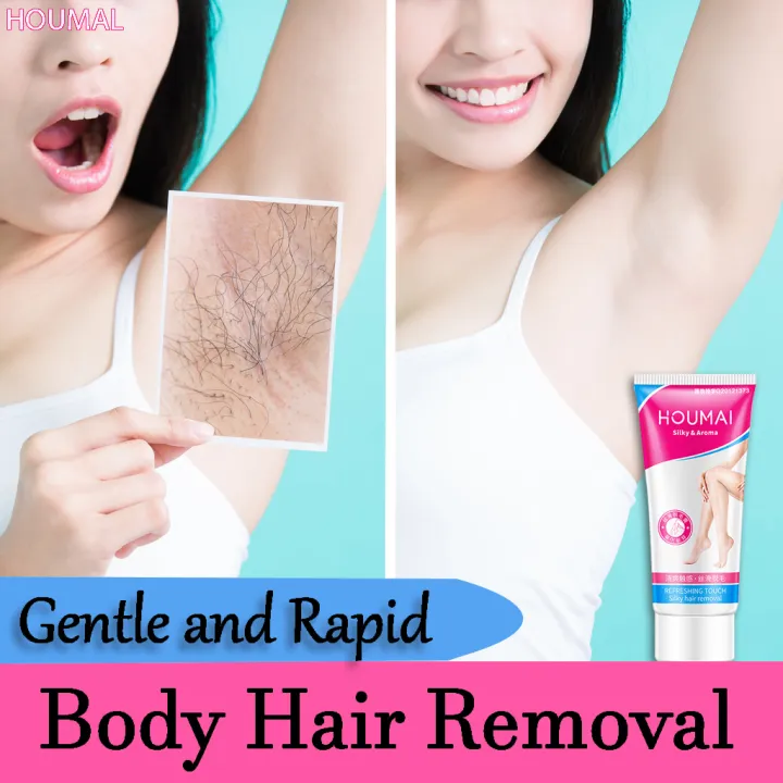 HOUMAI Painless Hair Removal Body Hair Removal Cream Underarm Hair Removal  Hair Removal In Private Parts