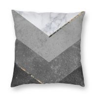 (All inventory) Customized marble gray, bronze, black, and gold home decoration pillows 3D printed abstract pattern living room pillowcases (contact information) The seller to support free customization. The pillow is designed with double-sided printing.