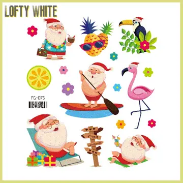 Mini Christmas Temporary Tattoo Sheets (4cm) Assorted Designs : Henbrandt  Ltd