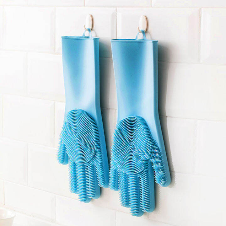 1pair-dishwashing-gloves-rubber-latex-cleaning-gloves-silicone-scrubber-for-household-kithcen-heated-resist-easy-washing-gloves-safety-gloves