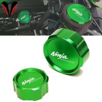 For Kawasaki NINJA 1000 SX NINJA1000SX 2020 2021 Motorcycle Aluminum Front Rear Brake Fluid Reservoir Cap Oil Cylinder cover