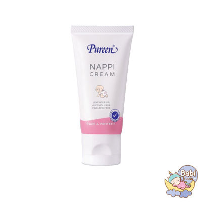 Pureen ครีมทาผื่นผ้าอ้อม แนปปี้ครีม Nappi Cream ช่วยลดผื่น ผื่นแดง ผื่นร้อน ขนาด 50 มล.