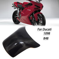 สำหรับ DUCATI 1098 848ถังน้ำมันเชื้อเพลิงฝาครอบป้องกันคาร์บอนไฟเบอร์อุปกรณ์ชิ้นส่วนรถจักรยานยนต์