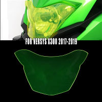 สำหรับ KAWASAKI Versys X300 VersysX300 2017 2018 2019 2020ไฟหน้ารถจักรยานยนต์ Guard Head Light Shield หน้าจอเลนส์ Protector