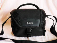 Sony LCS-U11 Soft Carrying Case (Black) For DSLR, HD Camcorder, NEX, Cyber-shot, Original Genuine