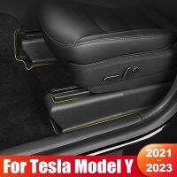 For Tesla Model Y 2021 2022 2023 2024 Under Seat Slide Rails Protection Cover Corner Anti-Scratch Protection Cover Accessories