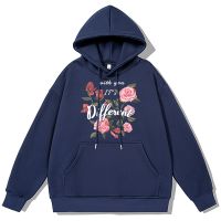 Falling In Love With You Is Different Hoodies Men Fashion Casual Pullovers Cotton Warm Thick Clothes Oversized Warm Sweatshirt Size XS-4XL