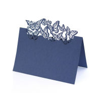 50pcs Pearl Paper Table Number Cards Name Mark Cards Invitation Greeting Card