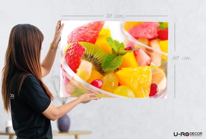 u-ro-decor-รุ่น-fruit-salad-สลัดผลไม้-ภาพพิมพ์-ขนาด-50-x-70-ซม