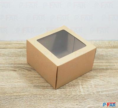 กล่องของขวัญ กล่องใส่ของที่ระลึก กล่องใส่ของรับไหว้ กล่องใส่ของชำร่วย กล่องใส่เครื่องประดับ กล่องใส่ของขวัญ กล่องกระดาษ กล่องอเนกประสงค์ No.4  ขนาด 15 x 15 x 9 cm.
