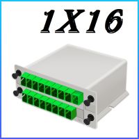 SPLITTER FIBER OPTIC SC/APC 1X16 (แบบกล่อง) Seperater Radio and Television Network Cube