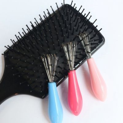 Comb Hair Brush Cleaner Plastic Handle Cleaning Brush Remover Embedded Beauty Tools Cleaning Products Cleaning Supplies Adhesives Tape