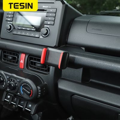 ร้อน TESIN ยึดรถสำหรับ Suzuki Jimny รถที่วางศัพท์มือถือแท็บเล็ตยืนยึดอุปกรณ์เสริมสำหรับ Suzuki Jimny 2022